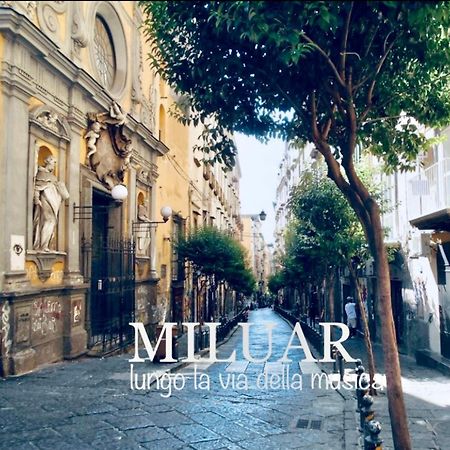 Bed and Breakfast Miluar - Centro Storico - Lungo La Via Della Musica Неаполь Экстерьер фото